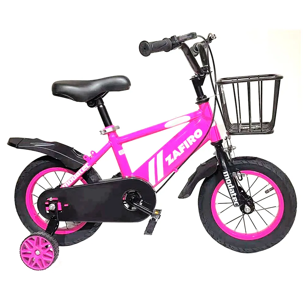 Bicicleta Rosado Para Niños Zafiro M12 Kids Aro 12