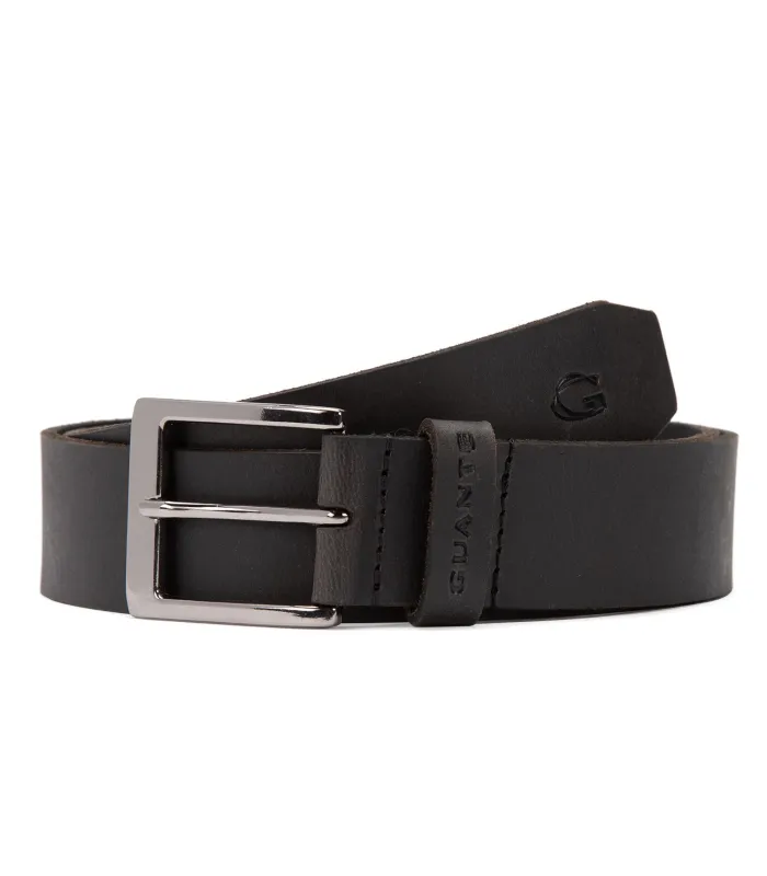 Cinturon Guante Clasico Informal Negro ci1378
